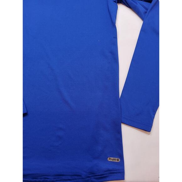NWT. SPYDER ACTIVE QUARTER FRONT ZIP SIZE SMALL ROYAL BLUE - Picture 3 of 11